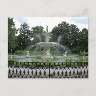 Carte Postale Fontaine du parc Forsyth