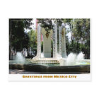 Fontaine du quartier Condesa à Mexico