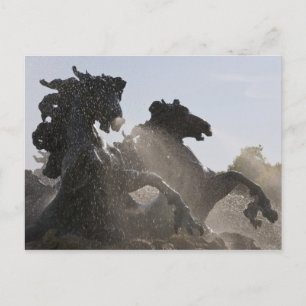 Carte Postale Fontaine, Monument des Girondins, Bordeaux,