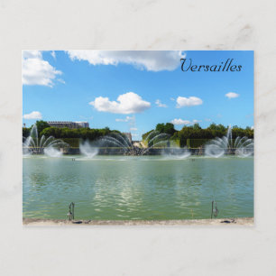 Carte Postale Fontaine Neptune dans les jardins de Versailles