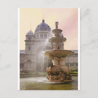 Carte Postale Fontaine, Palais Royal, Melbourne