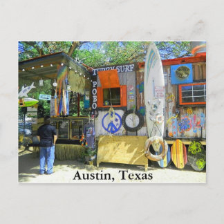 Carte Postale Food Truck, Austin Texas