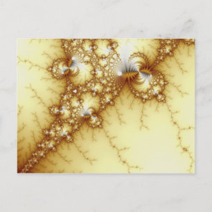 Carte Postale Fools Gold - Art Fractal