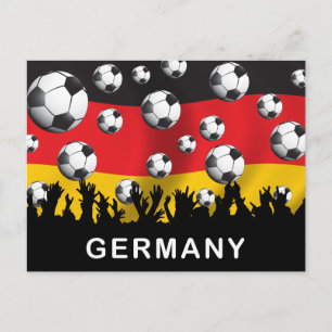Carte Postale Football Allemagne