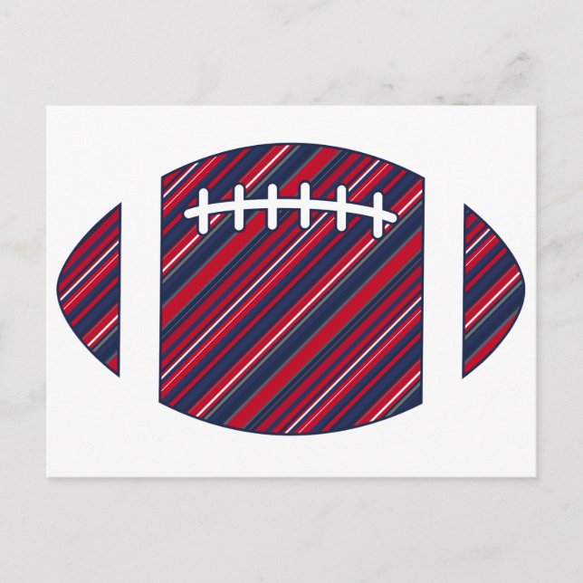 Carte Postale Football américain (Devant)