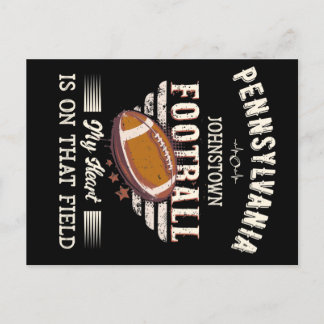Carte Postale Football américain de Pennsylvania Johnstown