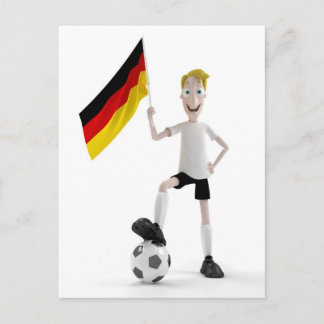 Carte Postale Football en Allemagne