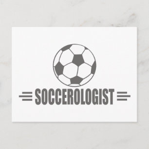 Carte Postale Football humoristique