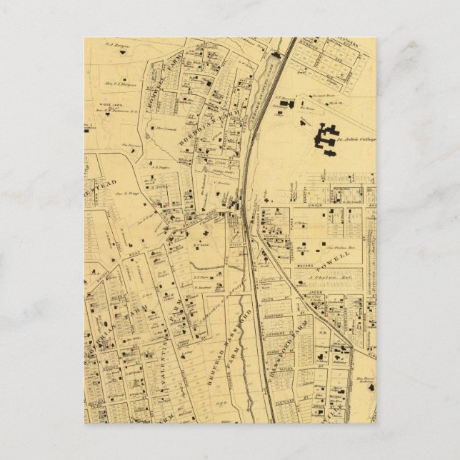 Carte Postale Fordham (Devant)