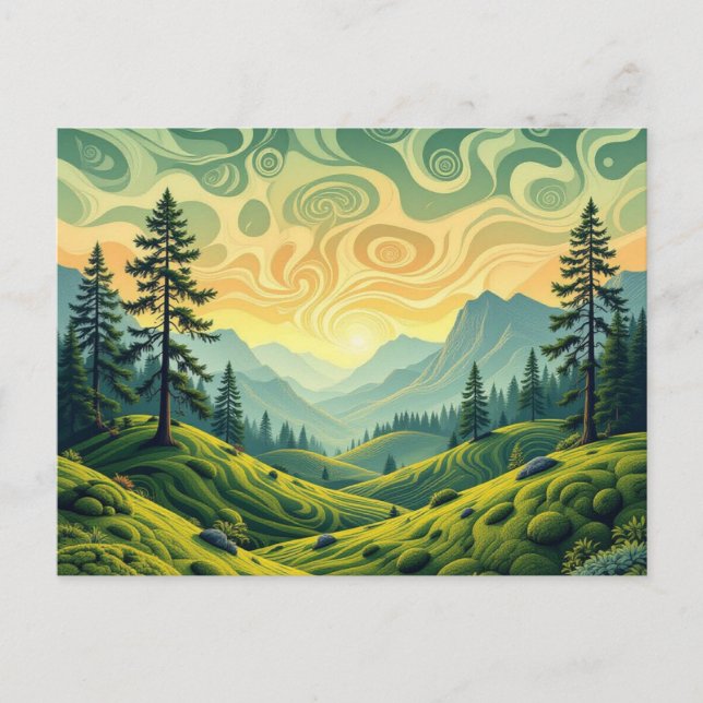 Carte Postale Forest (Devant)