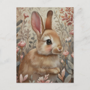 Carte Postale Forest Guardian - Le lapin Brown
