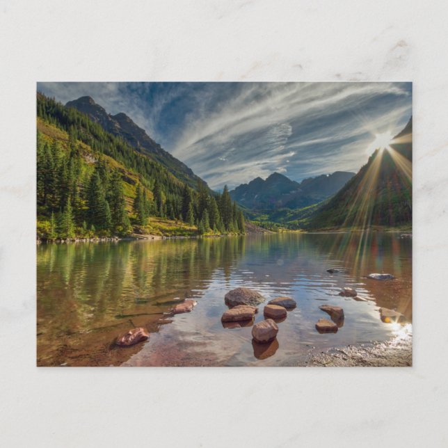 Carte Postale Forest | Maroon Bells Colorado (Devant)