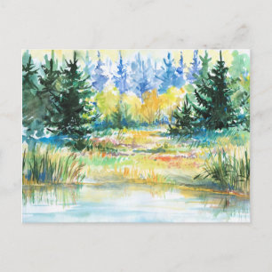 Carte Postale Forêt