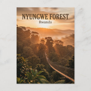 Carte Postale Forêt de Nyungwe, Rusizi, Province occidentale