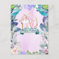 Forêt Enchantée Fantastique Licorne Magique Annive