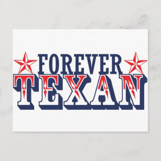 Carte Postale Forever Texan