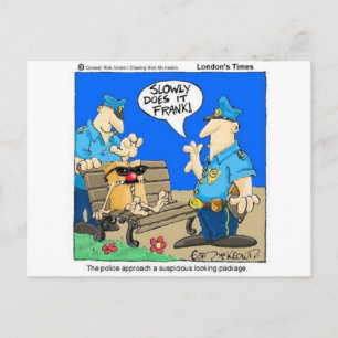 Carte Postale Forfait suspect Drôle police Dons de dessin