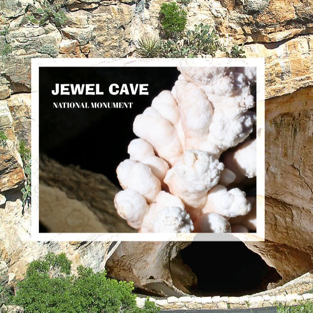 Carte Postale Formation de Popcorn Cave, Jewel Cave, Dakota du S (Créateur téléchargé)