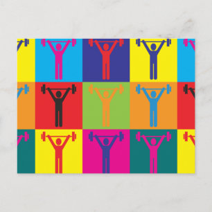 Carte Postale Formation personnelle Pop Art