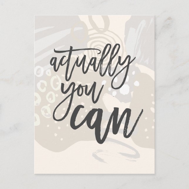 Carte Postale Formes Modernes En Fait Vous Pouvez Citer Positif (Devant)