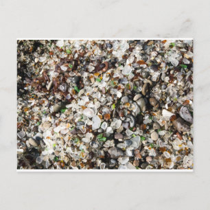 Carte Postale Fort Bragg, CA Glass Beach