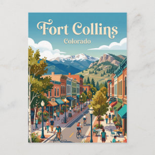 Carte Postale Fort Collins Colorado