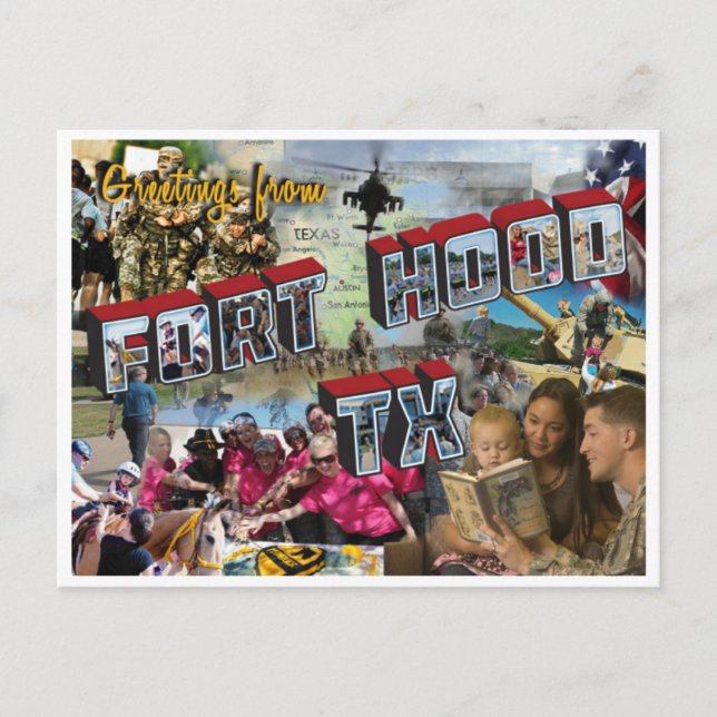 Carte postale Fort Hood (Devant)