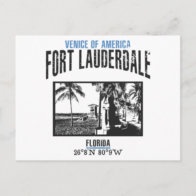 Carte Postale Fort Lauderdale (Devant)