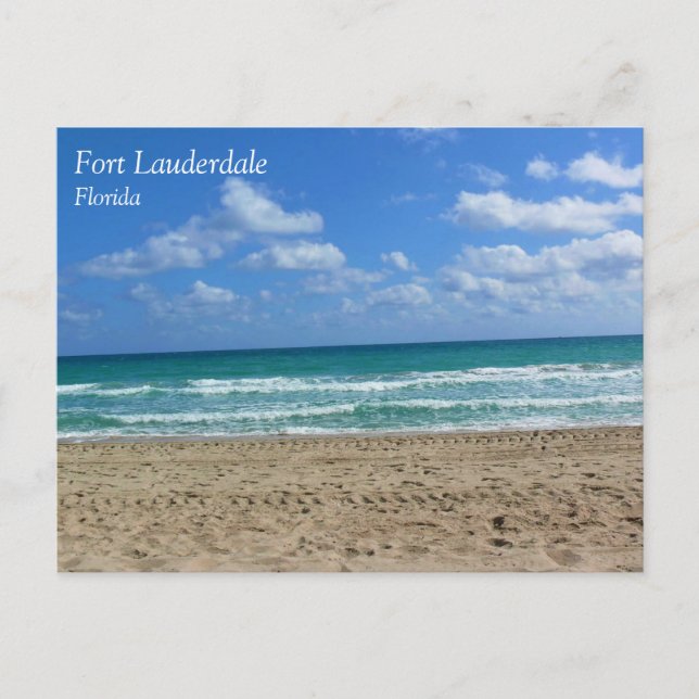 Carte Postale Fort Lauderdale, Floride (Devant)