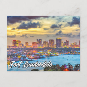 Carte Postale Fort Lauderdale, Floride, USA