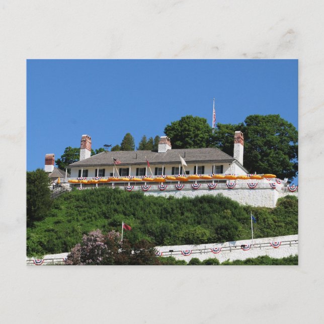 Carte postale Fort Mackinac (Devant)