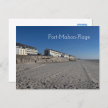 Fort-Mahon-Plage, Vue sur la plage, France