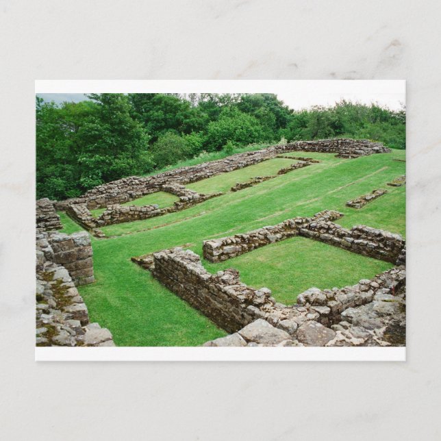 Carte Postale Fort romain sur le mur d'hadrian (Devant)