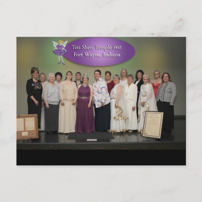 Carte postale Fort Wayne Teti Sheri (Devant)