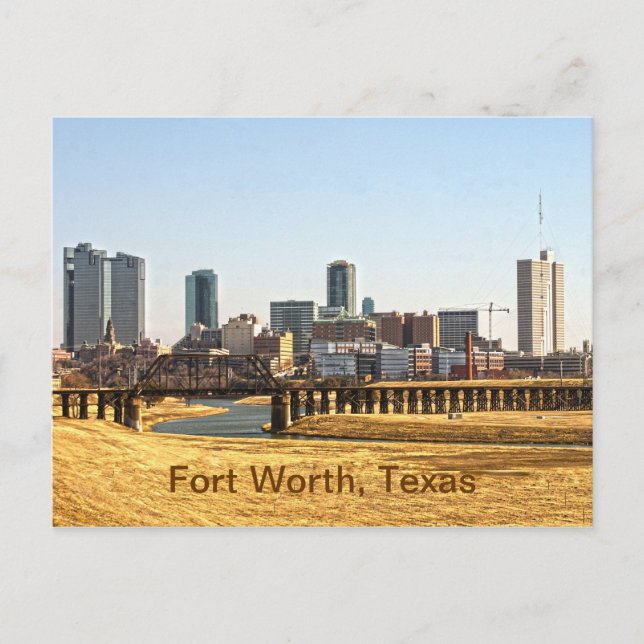 Carte Postale Fort Worth, Texas (Devant)
