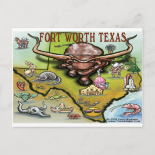Carte Postale Fort Worth TX