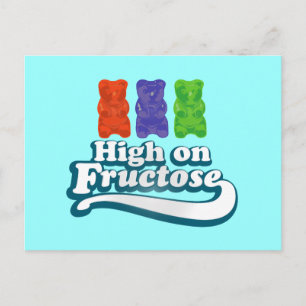 Carte Postale Forte sur le fructose