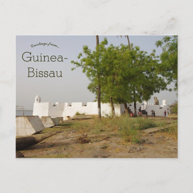 Carte Postale Forteresse de Cacheu Guinée Bissau (Devant)
