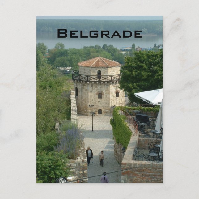 Carte Postale Forteresse de Kalamegdan (Devant)