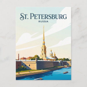 Carte Postale Forteresse Pierre-et-Paul Russie