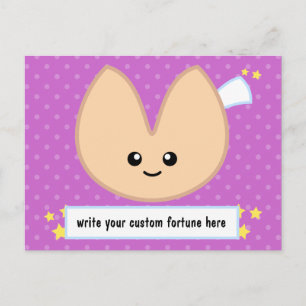 Carte Postale Fortune Cookie Fortune - personnalisable !