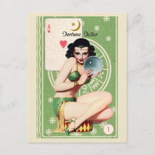 Carte Postale Fortune Teller
