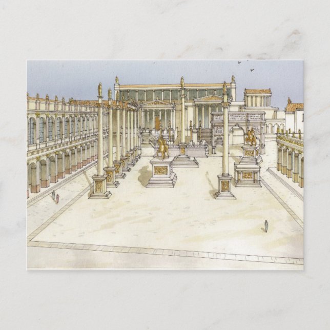Carte Postale Forum impérial. Rome (Devant)