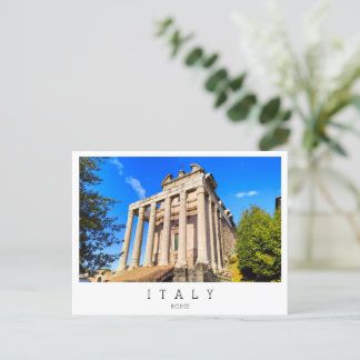 Carte Postale Forum Romain, Rome, Italie