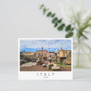 Carte Postale Forum romain, Rome, Italie