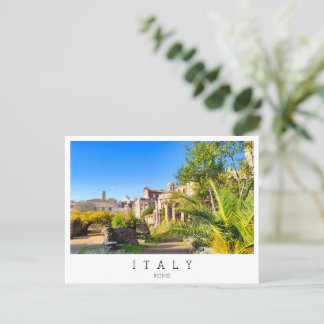 Carte Postale Forum Romanum, Rome, Italie
