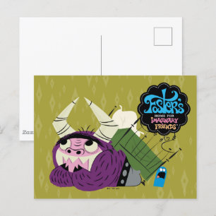 Carte Postale Foster's Home for Imaginary Friends   Sous lit