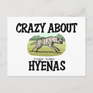 Carte Postale Fou de Hyenas