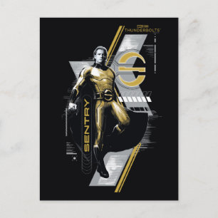 Carte Postale Foudroyants*   Graphisme du personnage de Sentry