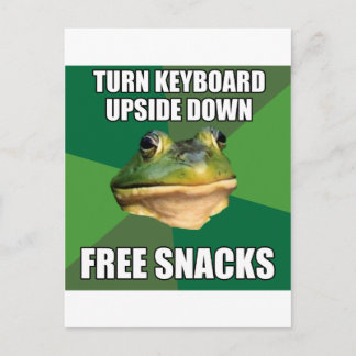 Carte Postale Foul Bachelor Frog Snscs gratuits